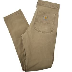 Men's Carhartt Rugged Flex Straight Fit Canvas 5-Pocket Tapered Work Pants 29x30
